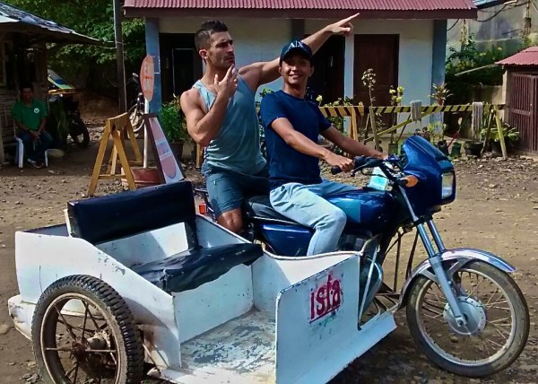 Ryan Stefan tricycle in El Nido, Palawan