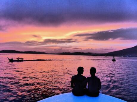 Sunset cruise with gay friendly company