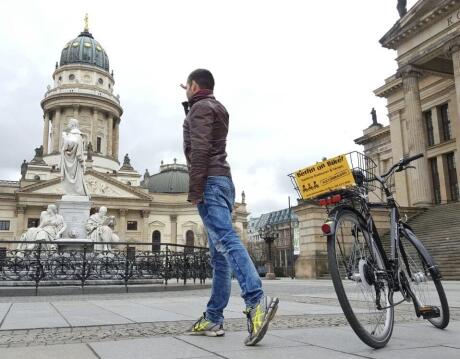 Exploring Berlin on Bike