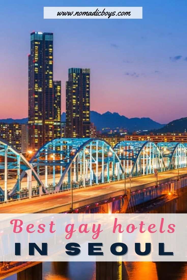 Find the best gay and friendly hotels to stay it in Seoul