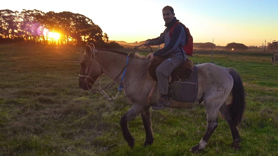 Colónia horse riding Uruguay itinerary