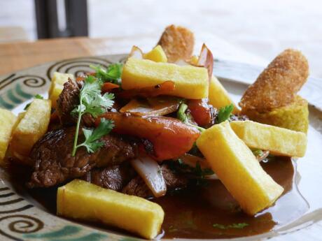 llomo saltado is a famous and delicious food from Peru you need to try!