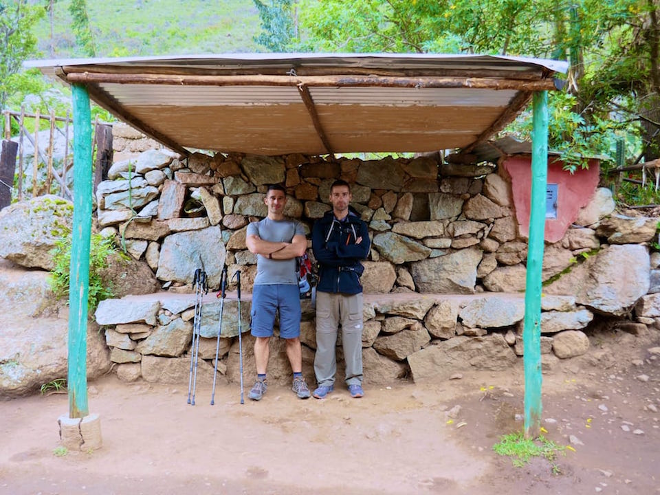 Inca Trail in January Nomadic Boys posing