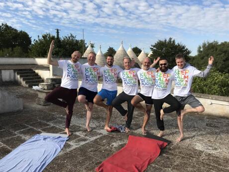 Gay yoga retreat in Ostuni one of best things to do in Puglia