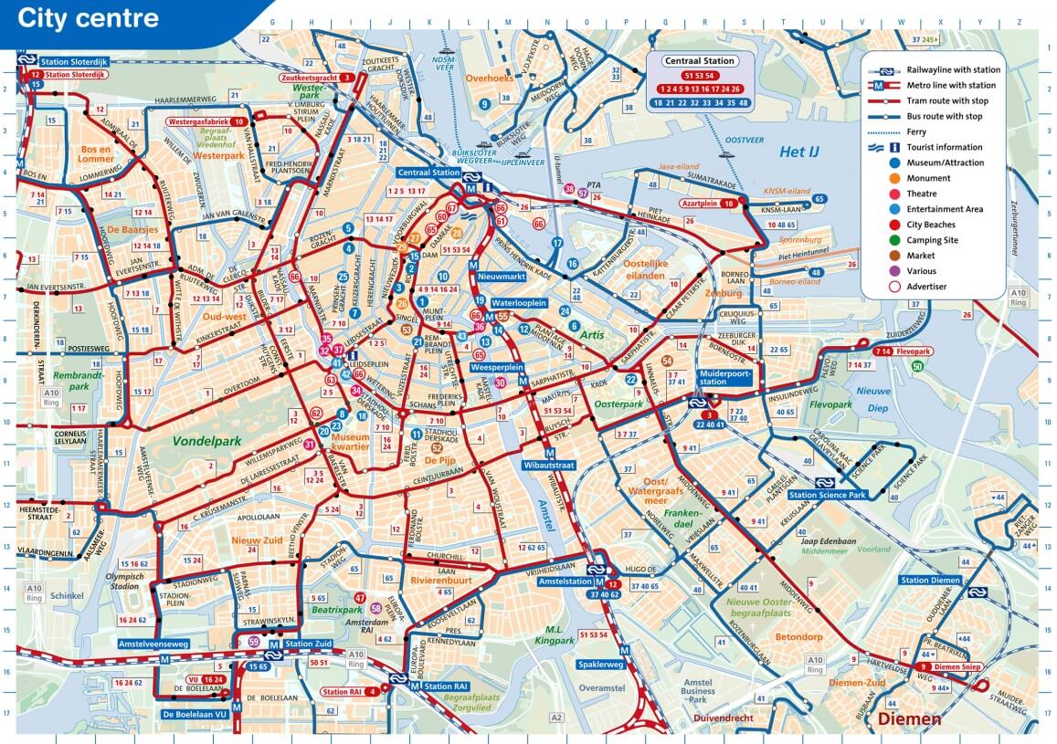 Amsterdam's public transport