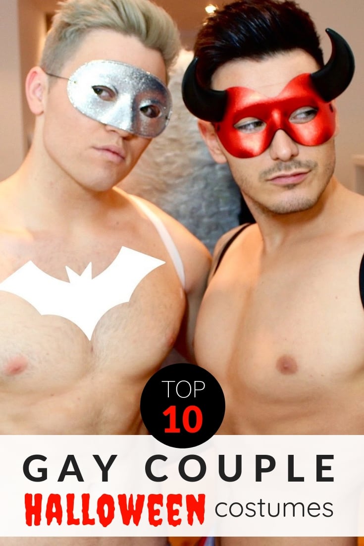 The cutest, and sexiest, Halloween costumes for gay couples!