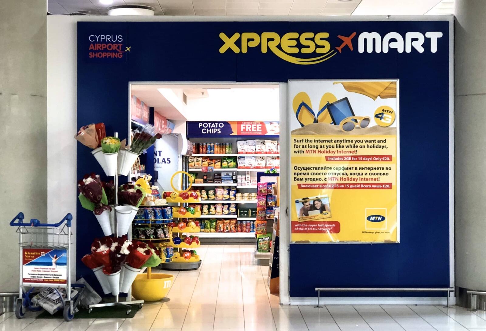 The Xpress Mart of Larnaca Airport