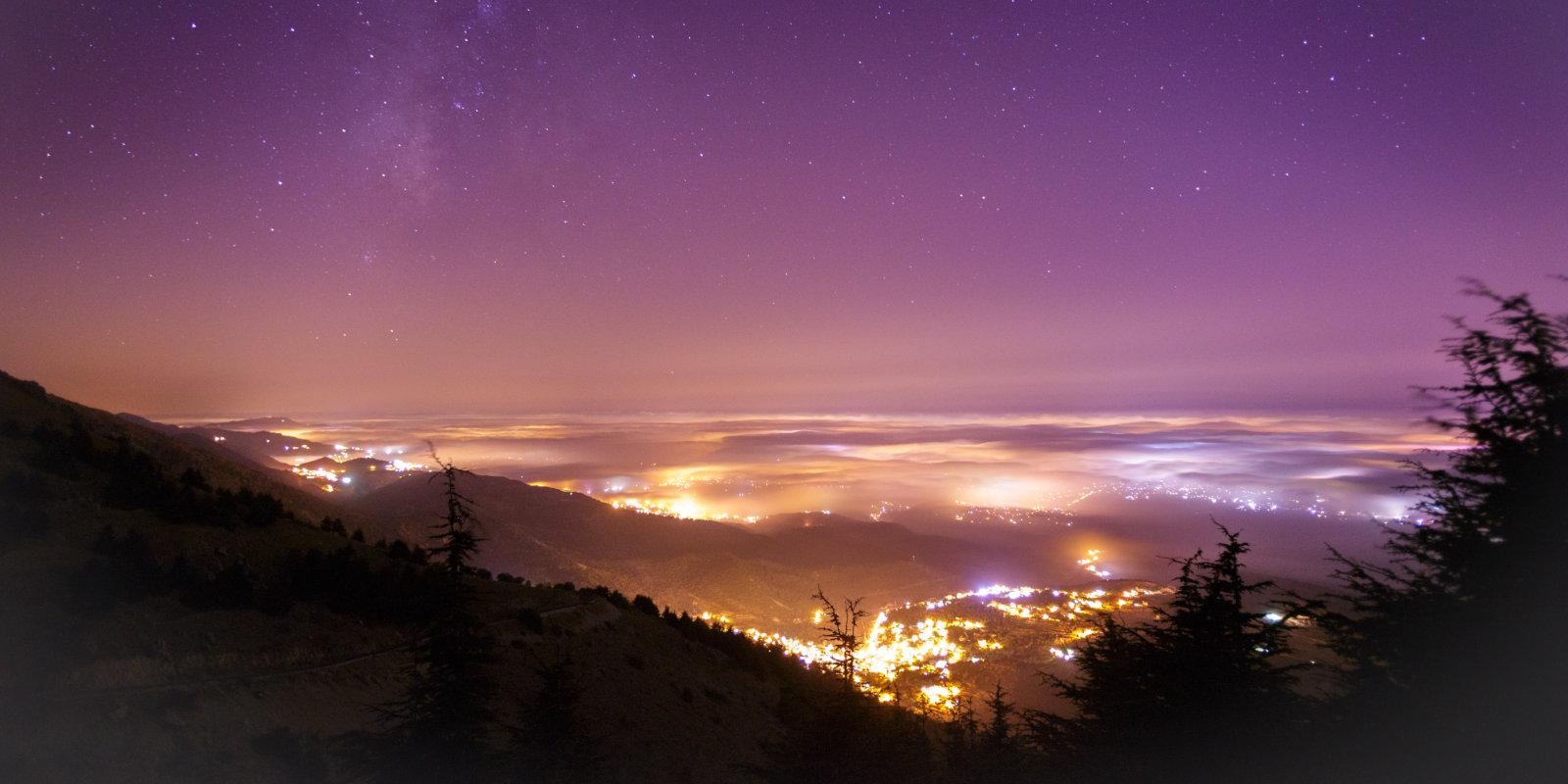 Staying at the gay owned Casi Cielo bed and breakfast near Beirut will treat you to stunning views of Mount Lebanon like this!