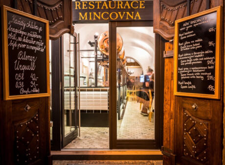 Mincovna restaurant in Prague is in a great location and serves delicious traditional Czech food.