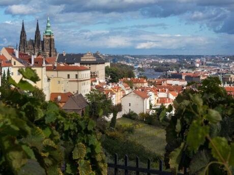 Gay Prague - the stunning views over the city from Petrin Hill are not to be missed.