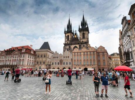 Gay foodies will enjoy experiencing the many farmer's markets throughout Prague.