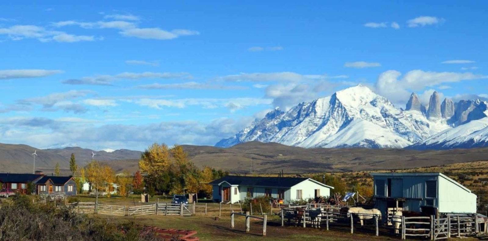 Stay on a working ranch at Estancia Tercera Barranca in Torres del Paine.