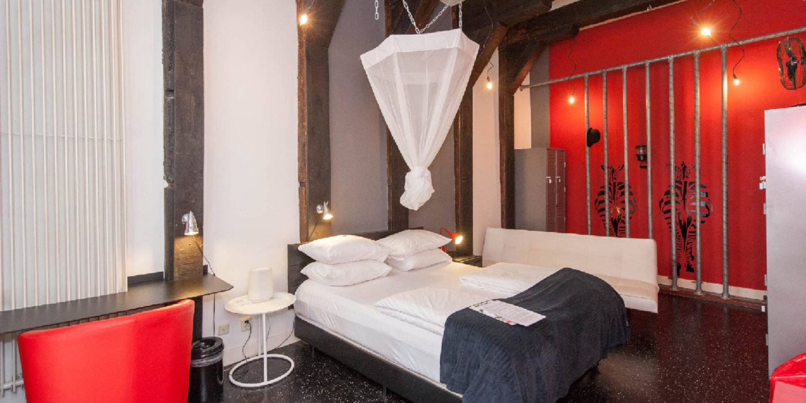 Gay hotels in Amsterdam - Mauro Mansion is a hip hotel with lots of fun features.