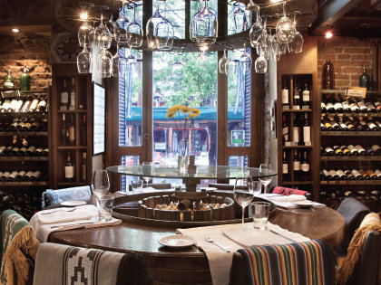 Have a truly decadent meal at Azafrán Resaurant in Mendoza.