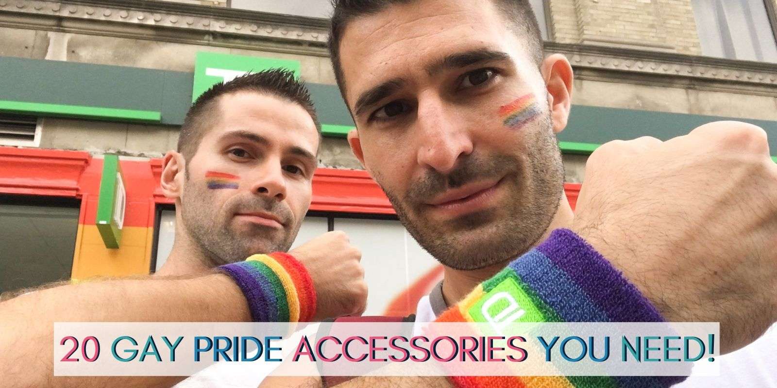 Here is our guide to the 20 accessories you absolutely need when celebrating gay pride!