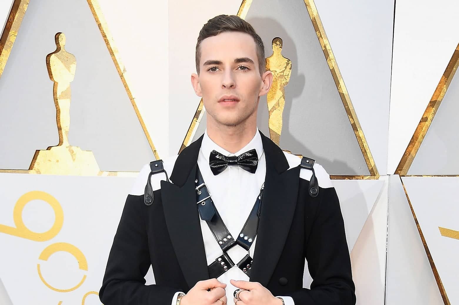 Adam Rippon leather harness one of best Pride outfits