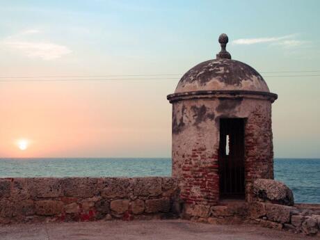 Gay Cartagena - for the best views over the city visit the San Felipe Castle in Cartagena