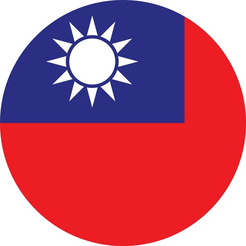 Taiwan flag for one of the most gay friendly countries in Asia