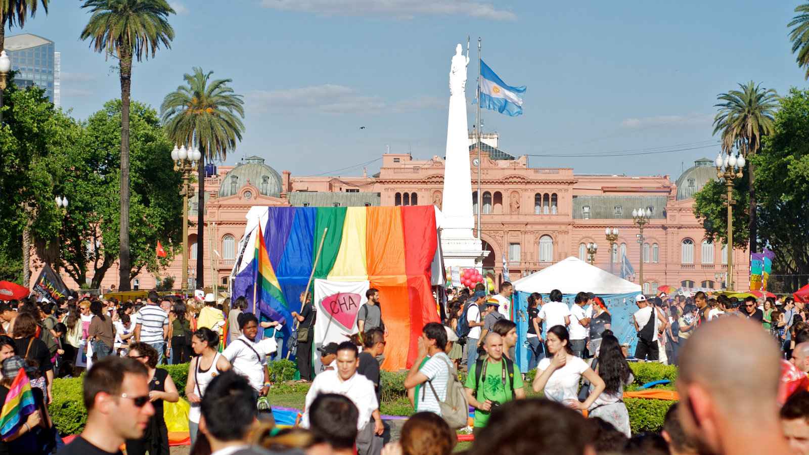 Argentina has some of the most progressive gay rights laws in South America