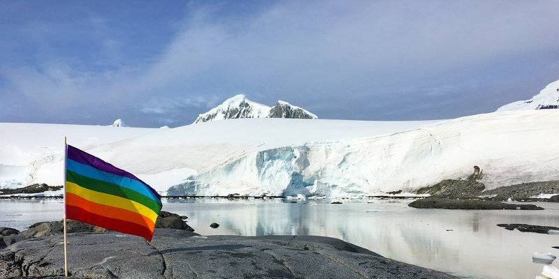 Plant your rainbow flag in Antarctica with Brand G's luxury gay cruise to Antarctica!