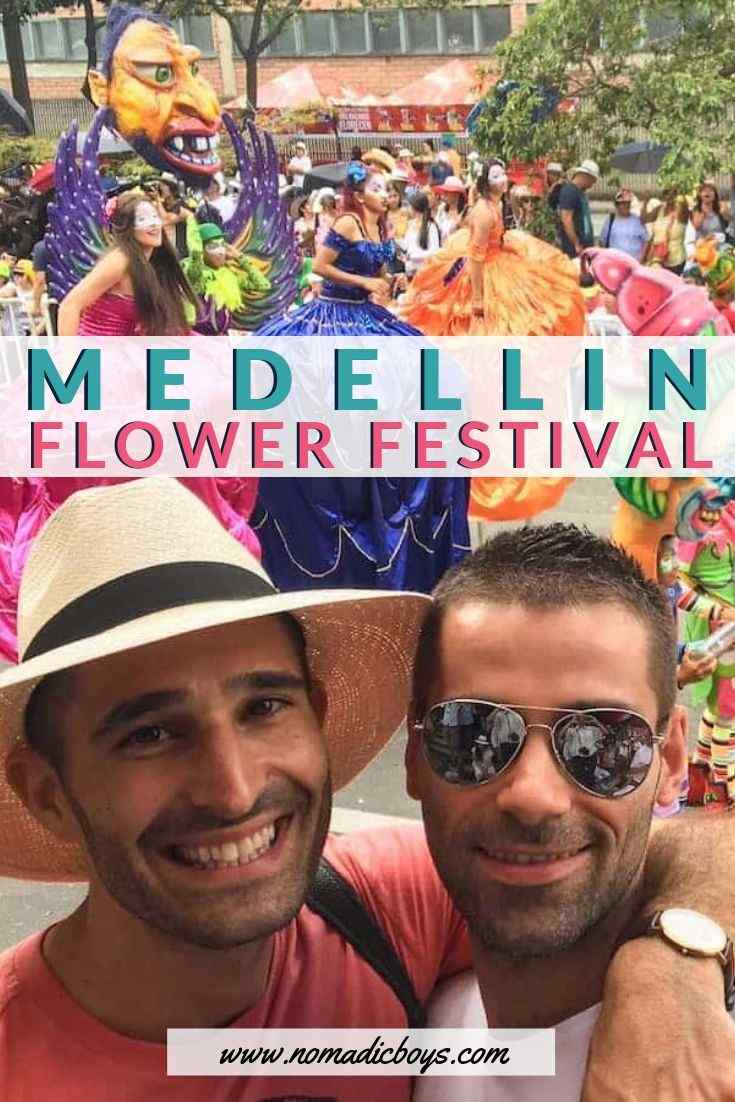 Read our guide to experiencing the Medellin Flower Festival in Colombia as a gay couple