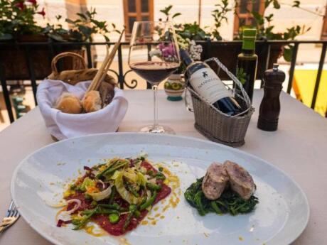 Da Gemma serves delicious rustic Italian food in a charming location in Amalfi