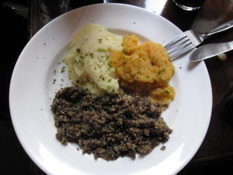 Even if you don't like it, you've got to try haggis at least once when in Scotland