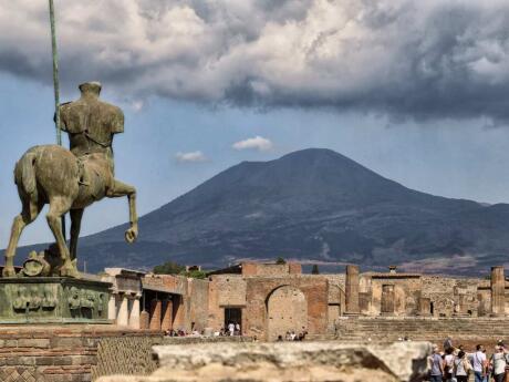 Visiting the preserved city of Pompeii from the Amalfi Coast gives a fascinating insight into ancient Roman life