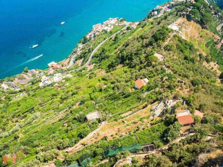 For stunning villas and gardens combined with incredible views, visit Ravello on the Amalfi Coast