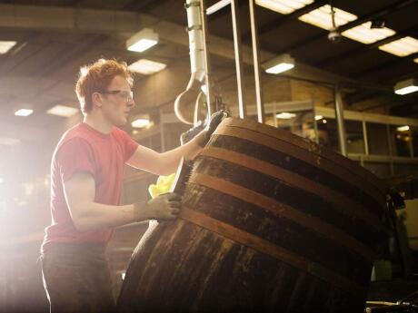 One of the coolest things to do in the Scottish Highlands is try some whiskey at a local distillery