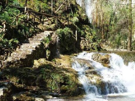 Head inland from Amalfi for a very scenic hike to the waterfalls of Valle delle Ferriere