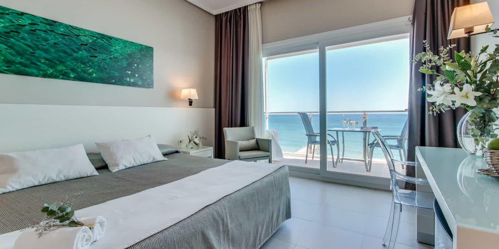 Calipolis is our favourite luxury gay hotel in Sitges, with gorgeous views of the beachand lots of opportunities for pampering