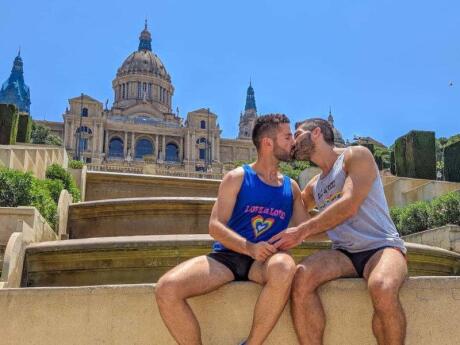 Ride the funicular or cable car up Montjuïc hill in Barcelona for great views!