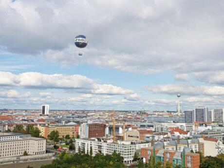 See Berlin from a unique perspective on the World Balloon