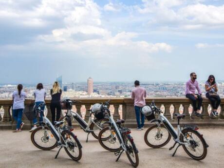 Go on an e-bike tour to see some of Lyon's most beautiful sights without over-exerting yourself