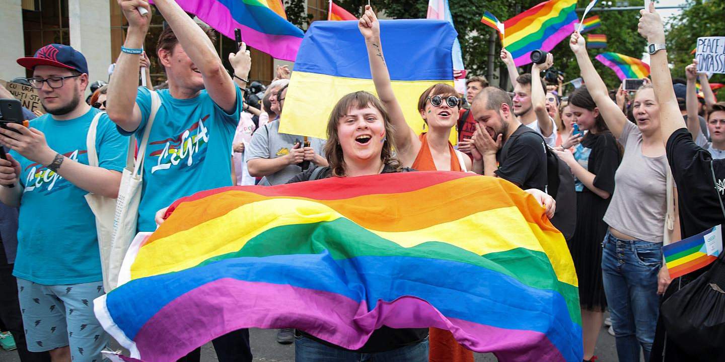 Chisinau holds a gay pride parade even in the face of opposition from religious groups