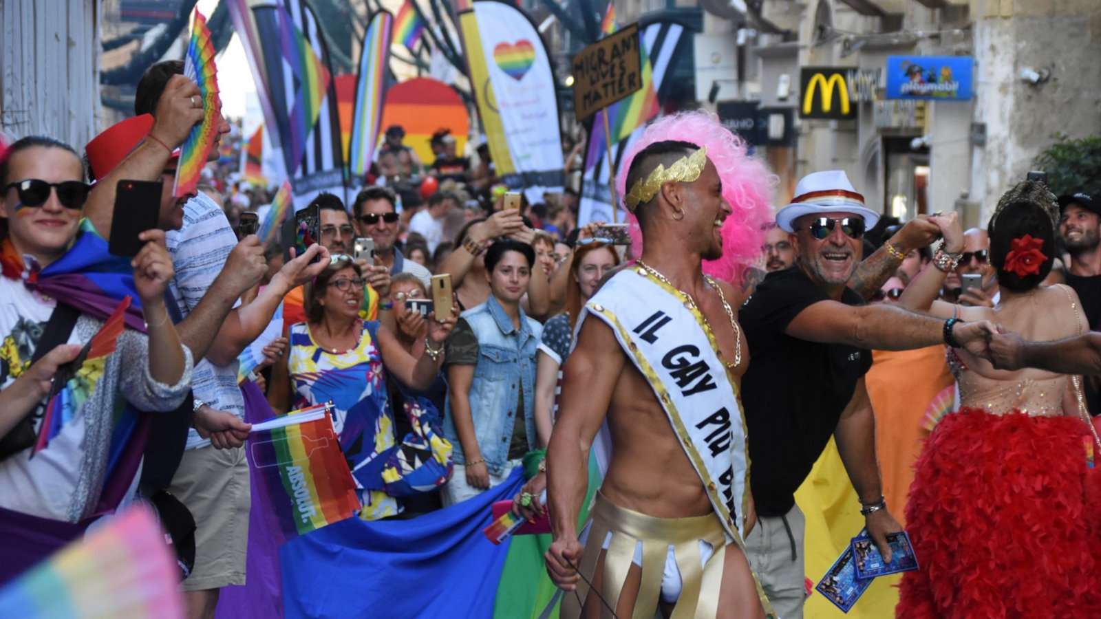 If you travel to Malta in September you can experience the week-long gay pride festivities!