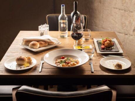 Valletta's Rampila Restaurant is located next to the city gates and serves exquisite food