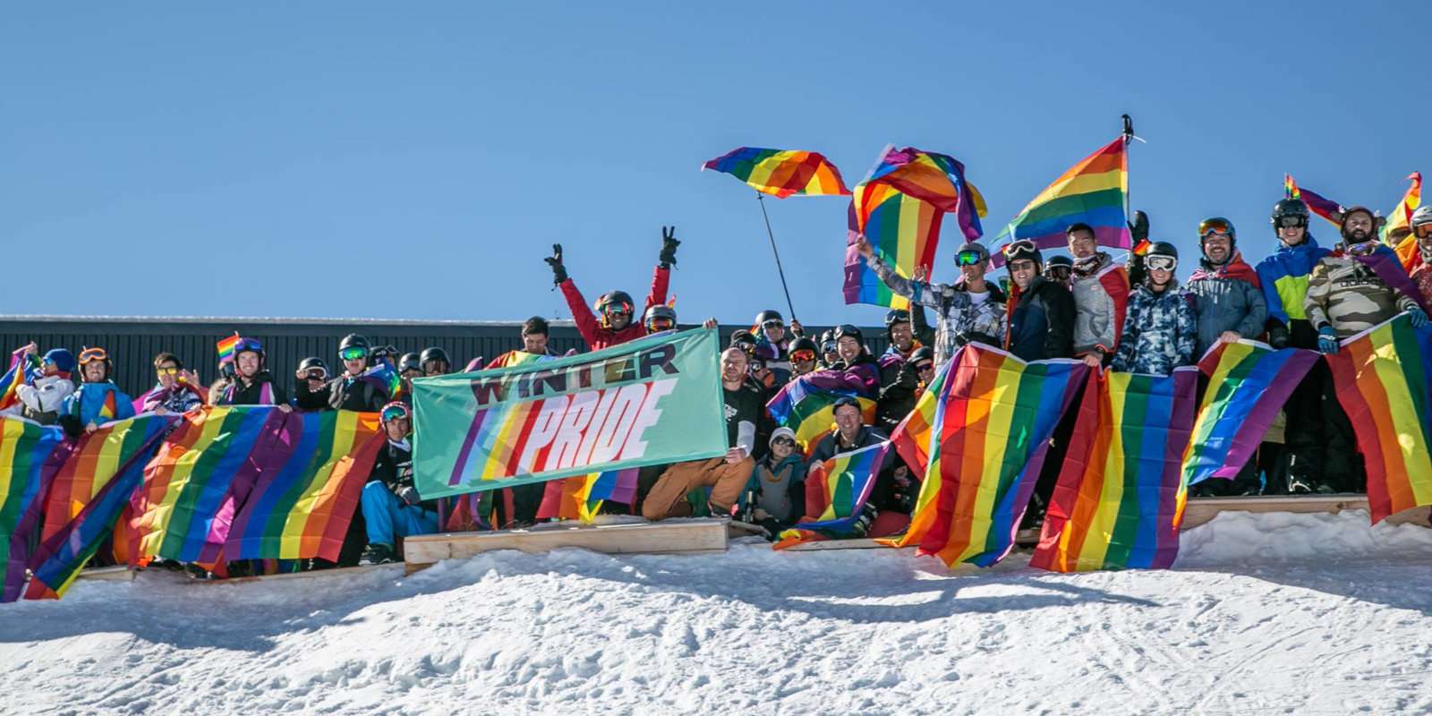 Queenstown in New Zealand is the adventure tourism capital of the world and also home to a fantastic winter pride gay skiing week