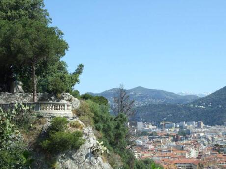 The best views of Nice in France can be seen from on top of Castle Hill