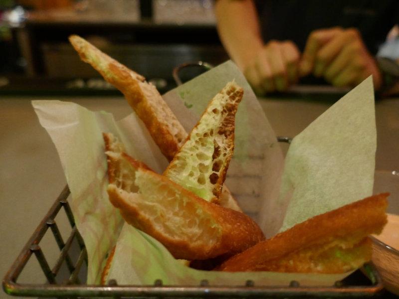 The deep fried bread from Panama known as Hojaldras are delicious!