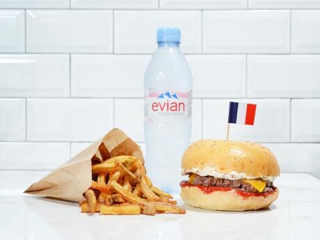 Our favourite place for a burger in Nice is King Marcel - the food is mouthwatering!