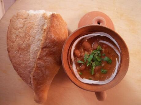 Lobio is a delicious Georgian stew that can be served hot or cold