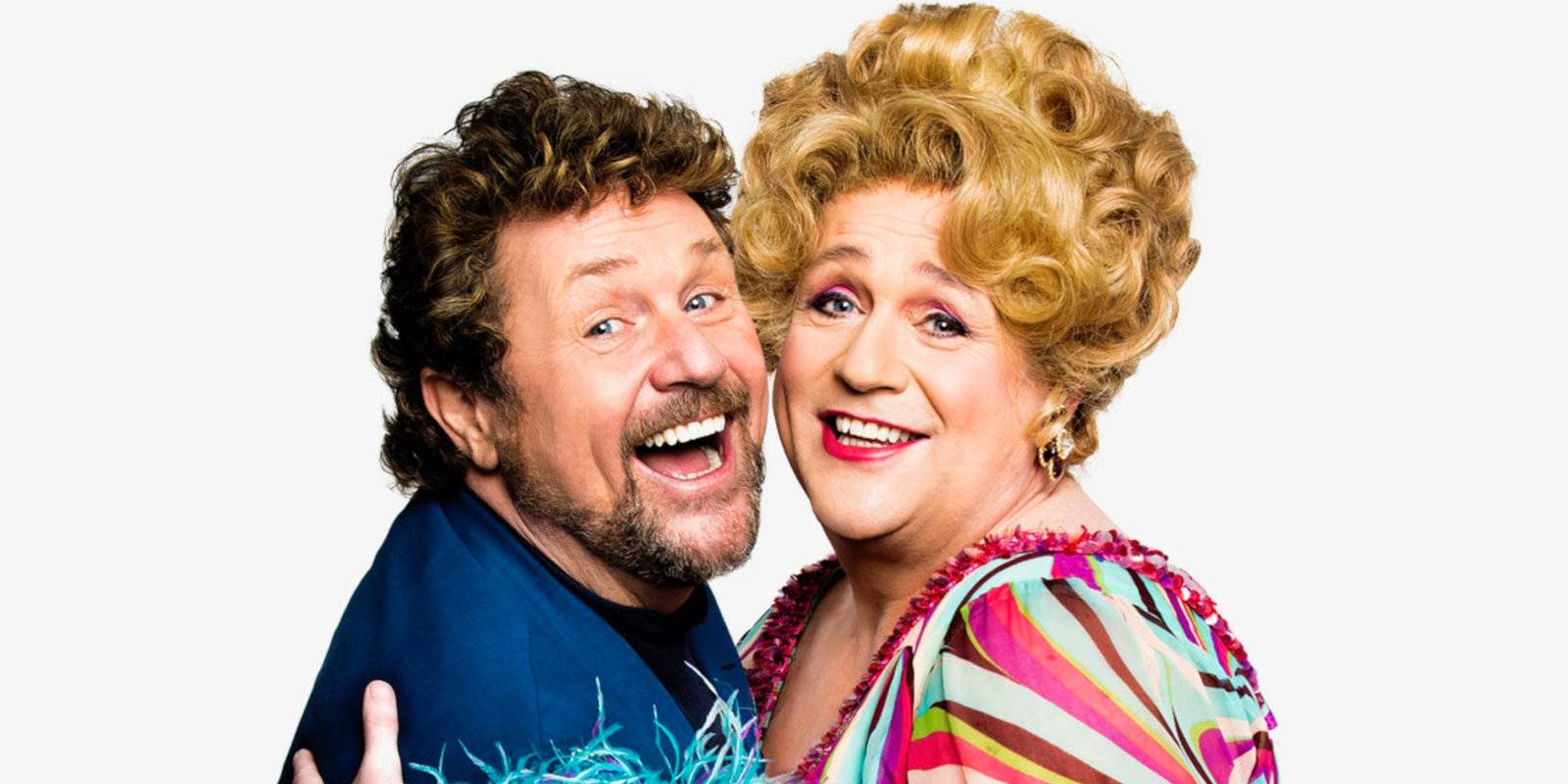 Hairspray is a fun, camp and feel-good musical - with Michael Ball cross-dressing!