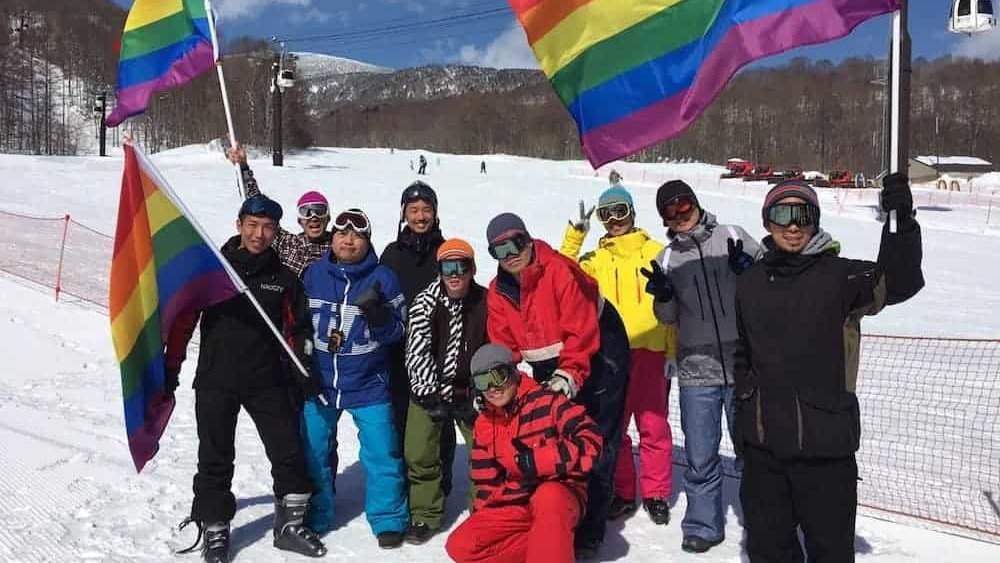 You can attend a fabulous gay ski weekend in Urabandai, just a couple of hours from Tokyo