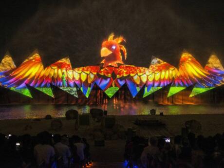 The Wings of Time show on Singapore's Sentosa Island is a dazzling spectacle not to be missed!