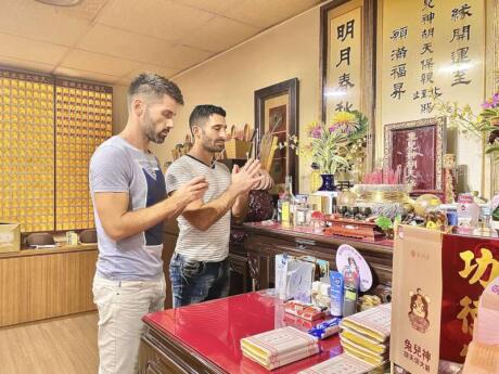 Taiwan has it's own rabbit god in charge of homosexual love, and you can visit the temple dedicated to him in Taipei!