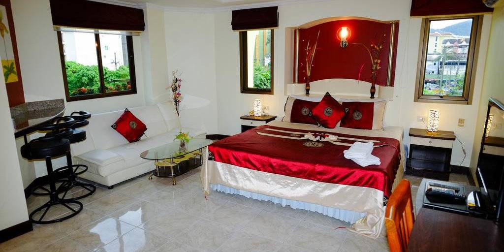 The Adonis Guesthouse is a lovely budget accommodation choice in the heart of Phuket's gay Paradise Complex