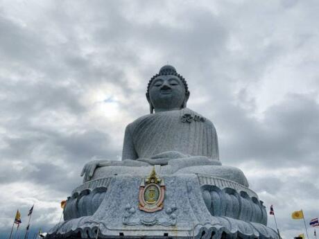 Visiting Phuket's Big Buddha statue is a must, if only for the views of the island once you're there