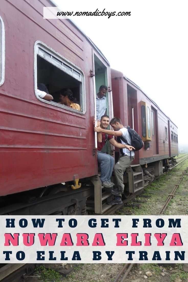 Everything you need to know about getting the train in Sri Lanka from Nuwara Eliya to Ella